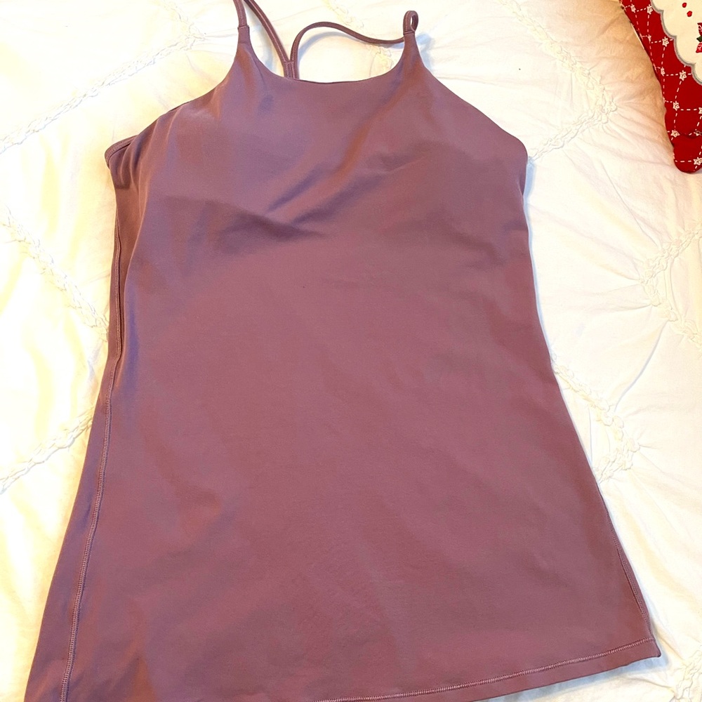 Lululemon chest high single strap back tank